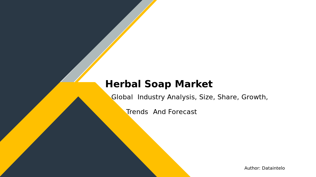 Herbal Soap Market Report | Global Forecast From 2025 To 2033